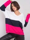 Bluza-RV-BL-5972.07-biało-różowy rozmiar - S/M