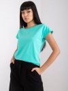 T-shirt-RV-BZ-4622.37-turkusowy rozmiar - M