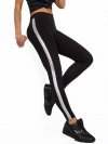 Leginsy-RV-LG-R4766.06-czarno-srebrny rozmiar - XS