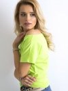 T-shirt-RV-BZ-4622.27-fluo zielony rozmiar - S