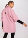 Płaszcz-CHA-PL-0409.30X-jasny różowy rozmiar - L/XL