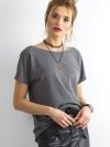 T-shirt-RV-TS-4662.37P-ciemny szary rozmiar - M
