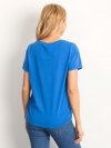 T-shirt-RV-TS-4838.60P-ciemny niebieski rozmiar - S