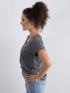 T-shirt-RV-TS-4832.28P-ciemny szary rozmiar - S