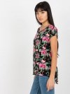 Bluzka-D73771R10978P-czarno-zielony rozmiar - XL
