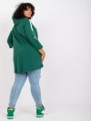 Bluza-RV-BL-6796.86-ciemny zielony rozmiar - ONE SIZE