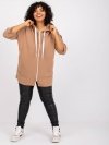 Bluza-RV-BL-6796.86-camelowy rozmiar - ONE SIZE