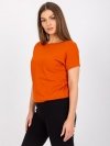 T-shirt-RV-TS-4662.39P-ciemny pomarańczowy rozmiar - XL
