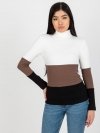 Bluzka-RV-BZ-8465.51-biało-czarny rozmiar - L/XL