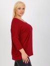 Bluzka-RV-BZ-5745.18-bordowy rozmiar - ONE SIZE
