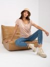 T-shirt-B-014.43-beżowy rozmiar - XL