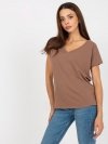 T-shirt-B-014.59-brązowy rozmiar - L