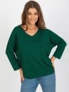 Bluzka-RV-BZ-7663.05-ciemny zielony rozmiar - ONE SIZE