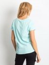 T-shirt-RV-TS-4838.56P-mietowy rozmiar - XL