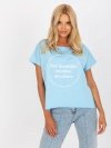 Bluzka-FA-BZ-7961.86-jasny niebieski rozmiar - ONE SIZE
