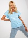 Bluzka-FA-BZ-7961.86-jasny niebieski rozmiar - ONE SIZE
