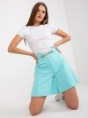 Szorty-FA-SN-7913.95-mietowy rozmiar - S/M
