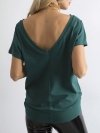 T-shirt-RV-TS-4662.38P-ciemny zielony rozmiar - XL