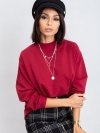 Bluza-RV-BL-5185.87P-bordowy rozmiar - S/M