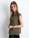 T-shirt-RV-TS-4833.36P-khaki rozmiar - XS