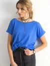 T-shirt-RV-TS-4662.35P-ciemny niebieski rozmiar - M