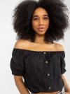 Bluzka-LK-BZ-508934.24-czarny rozmiar - ONE SIZE