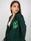 Marynarka-LK-MA-509286-3.01P-ciemny zielony rozmiar - ONE SIZE