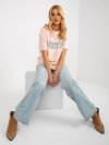 T-shirt-EM-TS-527-1.26X-brzoskwiniowy rozmiar - ONE SIZE