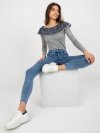 Spodnie jeans-NM-SP-L12.14X-niebieski rozmiar - XS