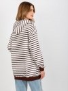 Bluza-FA-BL-8287.20P-ciemny brązowy rozmiar - ONE SIZE