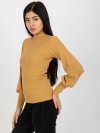 Bluzka-RV-BZ-5223.15-camelowy rozmiar - L
