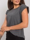T-shirt-RV-TS-4833.43P-ciemny szary rozmiar - XS