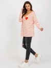 Bluzka-FA-BZ-8259.98-pomarańczowy rozmiar - ONE SIZE