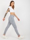 Spodnie dresowe-EM-DR-HS-20-202.67-szary rozmiar - L
