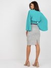 Spódnica-LK-SD-506490.31-ciemny niebieski rozmiar - 36
