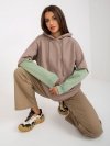Bluza-RV-BL-8232.27X-ciemny bezowy rozmiar - S/M