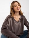 Bluza-RV-BL-8441.07P-ciemny szary rozmiar - ONE SIZE