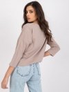 Bluzka-RV-BZ-7510.78-ciemny bezowy rozmiar - S/M