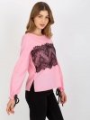 Bluzka-LK-BZ-506877.15X-różowy rozmiar - 42