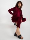 Komplet-LK-KMPL-509149.10X-bordowy rozmiar - L/XL