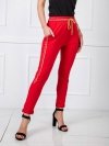 Spodnie dresowe-RV-DR-5394.18-czerwony rozmiar - S
