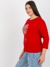 Bluzka-RV-BZ-8496.10P-czerwony rozmiar - ONE SIZE