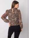 Bluzka-D50039F11031A-ciemny zielony rozmiar - M