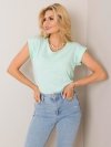 T-shirt-RV-TS-4833.24P-mietowy rozmiar - M