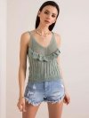 Top-179-TP-3344.89P-pistacjowy rozmiar - one size S/M