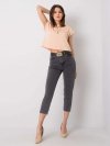 Spodnie jeans-320-SP-2764.08P-ciemny szary rozmiar - 28