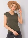 T-shirt-RV-TS-6108.04-khaki rozmiar - XL
