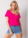 T-shirt-RV-TS-4832.40P-fuksjowy rozmiar - S