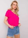 T-shirt-RV-TS-4832.40P-fuksjowy rozmiar - M