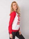 Bluza-DS-BL-1111.06P-biało-czerwony rozmiar - M